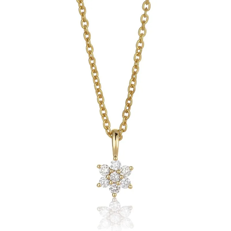David-Andersen Kun Anheng-Anheng, Diamantstjerne 0,14 Ct
