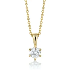 David-Andersen Kun Anheng-Anheng, Solitaer 0,40Ct