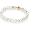 Gellner Perlearmbånd-Armbånd, Akoyaperler 7-7,5 Mm