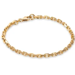 David-Andersen Gullarmbånd-Armbånd, Anker 3 Mm