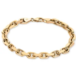 David-Andersen Gullarmbånd-Armbånd, Anker 5 Mm