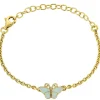 David-Andersen Sølvarmbånd-Armbånd Barn, Sommerfugl Mint