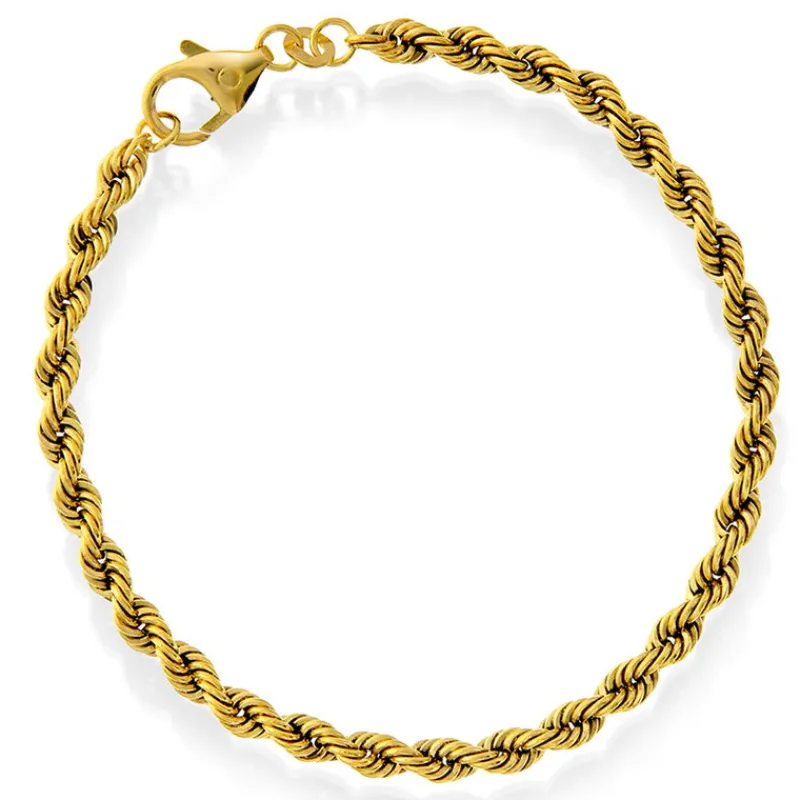 David-Andersen Gullarmbånd-Armbånd, Cordel 2,7 Mm