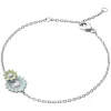 Georg Jensen Sølvarmbånd-Armbånd, Daisy Bla Og Gronn