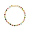 Nanis Gullarmbånd-Armbånd, Dancing Tourmalines Miks