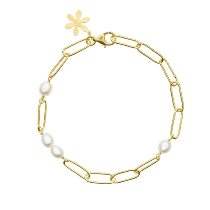 Susanne Friis Bjørner Sølvarmbånd-Armbånd, Ferskvannsperler