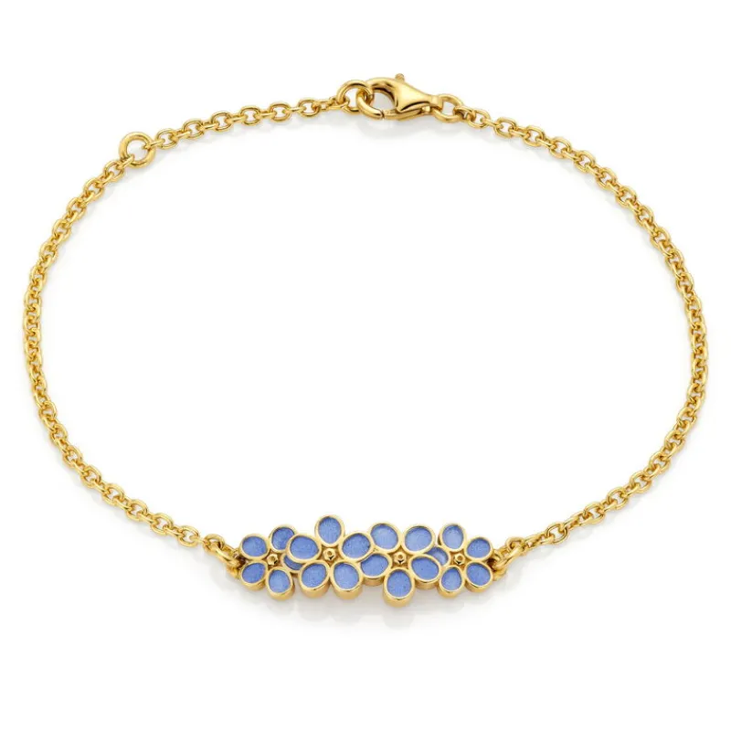 Flora Sølvarmbånd-Armbånd, Forglemmegei