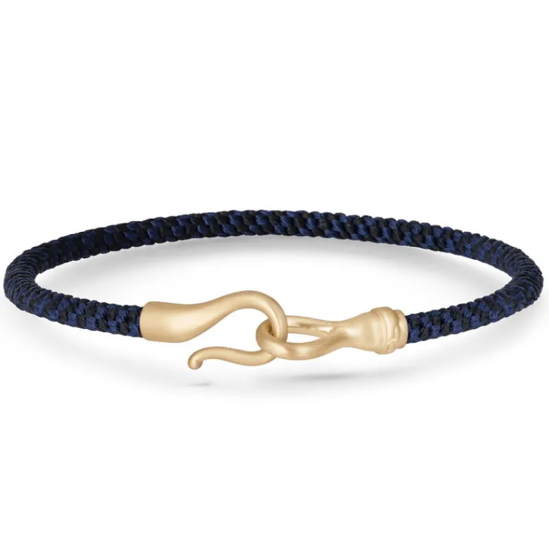 Ole Lynggaard Copenhagen Gullarmbånd-Armbånd, Life Herre Midnight