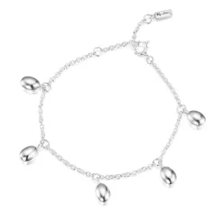 Efva Attling Sølvarmbånd-Armbånd, Love Beads Plain