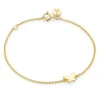 David-Andersen Sølvarmbånd-Armbånd, Lykke Sommerfugl