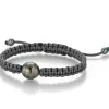 Gellner Perlearmbånd-Armbånd, Makrame Med Tahitiperle