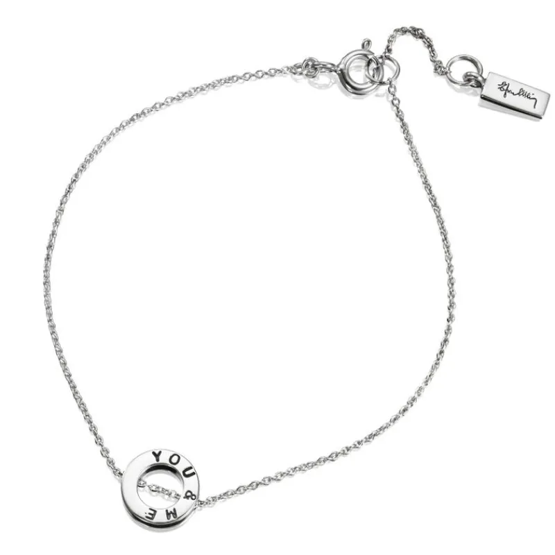 Efva Attling Sølvarmbånd-Armbånd, Mini Me You & Me