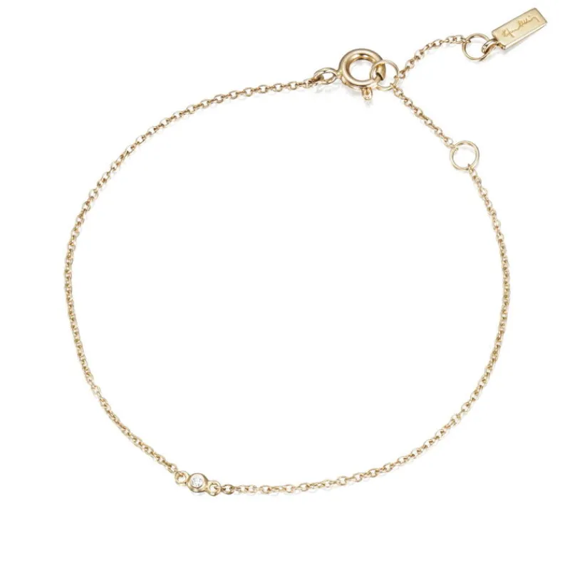 Efva Attling Gullarmbånd-Armbånd, My First Diamond