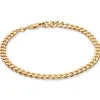 David-Andersen Gullarmbånd-Armbånd, Panser 4,7 Mm