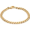 David-Andersen Gullarmbånd-Armbånd, Panser 6 Mm