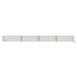 David-Andersen Perlearmbånd-Armbånd, Perler Og Diamanter