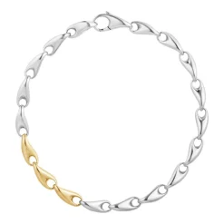 Georg Jensen Gullarmbånd-Armbånd, Reflect (Smalt)