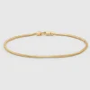 Tom Wood Armbånd-Armbånd, Snake Slim Gold