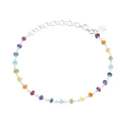 Susanne Friis Bjørner Sølvarmbånd-Armbånd, Stenmix