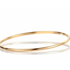 David-Andersen Gullarmbånd-Armring, Buet Massiv 2,5 Mm