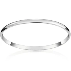 David-Andersen Sølvarmbånd-Armring, Hvelvet/Buet 4Mm