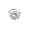 Georg Jensen Ear Cuffs-Ear Cuff, Daisy Gronn Og Hvit