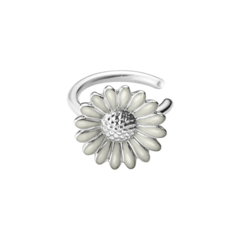 Georg Jensen Ear Cuffs-Ear Cuff, Daisy Hvit