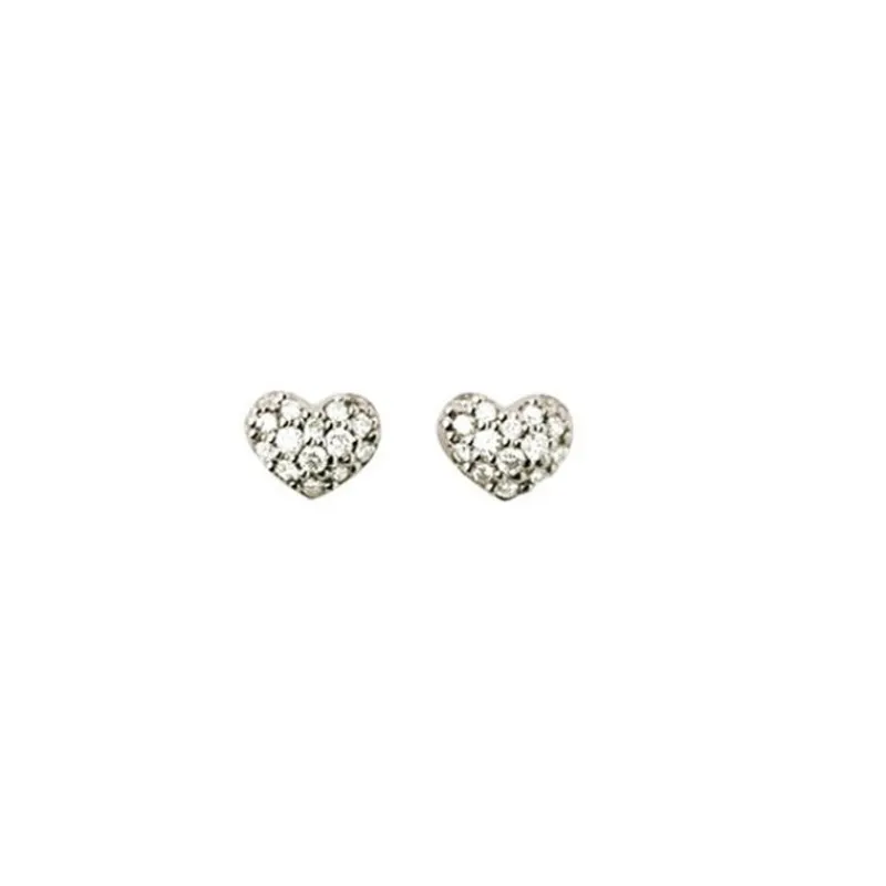 Ole Lynggaard Copenhagen Gulløredobber-Hearts Orepynt Diamanter