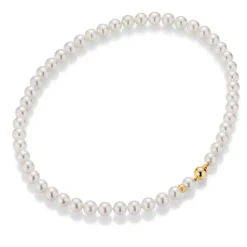 Gellner Halssmykker Med Perle-Kjede, Akoyaperler 8-8,5 Mm