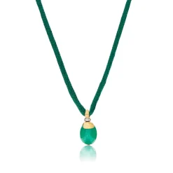 Nanis Anheng Med Kjede-Kjede, Amuleti Gronn Aventurine