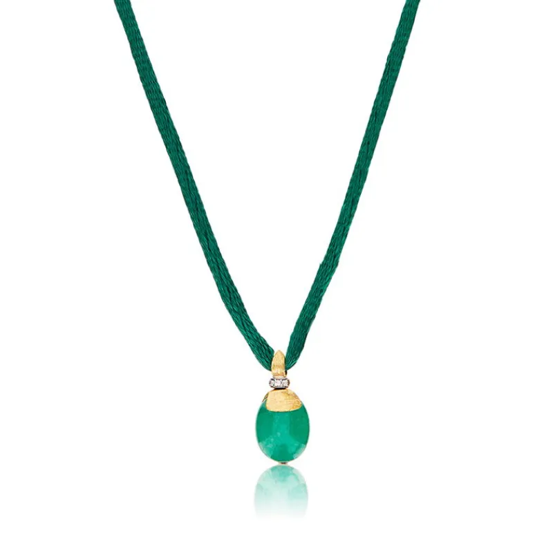 Nanis Anheng Med Kjede-Kjede, Amuleti Gronn Aventurine