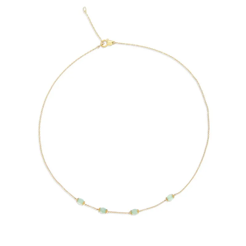 Nanis Anheng Med Kjede-Kjede, Amuleti Gronn Aventurine