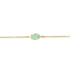Nanis Halssmykker Med Fargesten-Kjede, Amuleti Gronn Aventurine