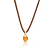 Nanis Anheng Med Kjede-Kjede, Amuleti Orange Aventurine