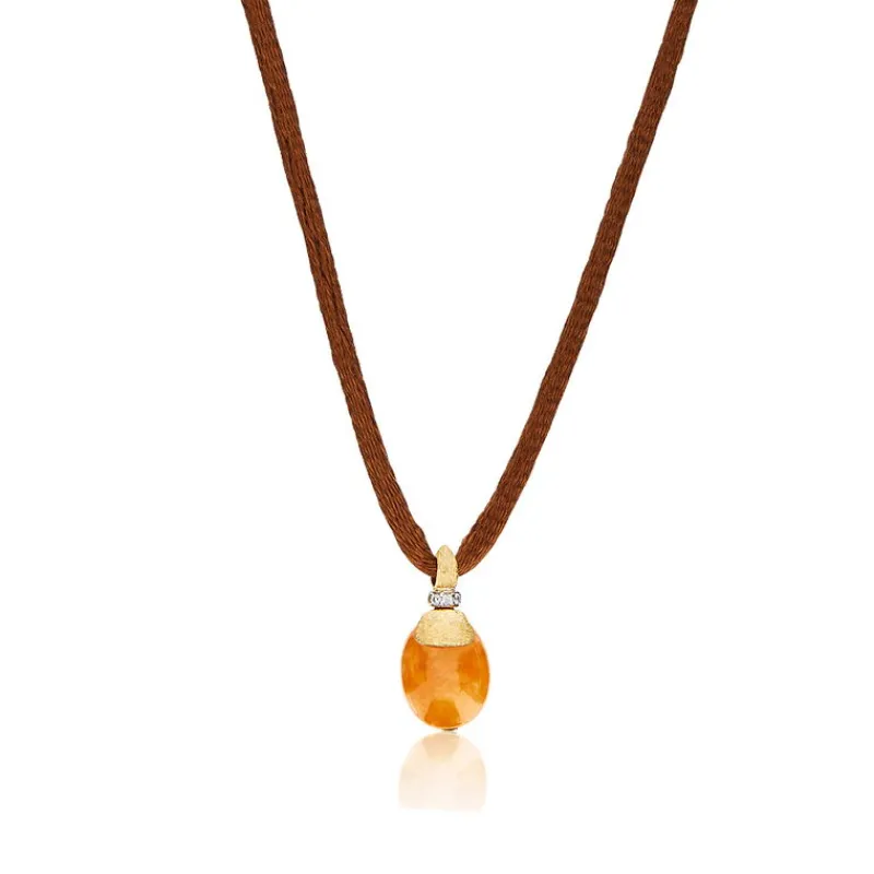 Nanis Anheng Med Kjede-Kjede, Amuleti Orange Aventurine