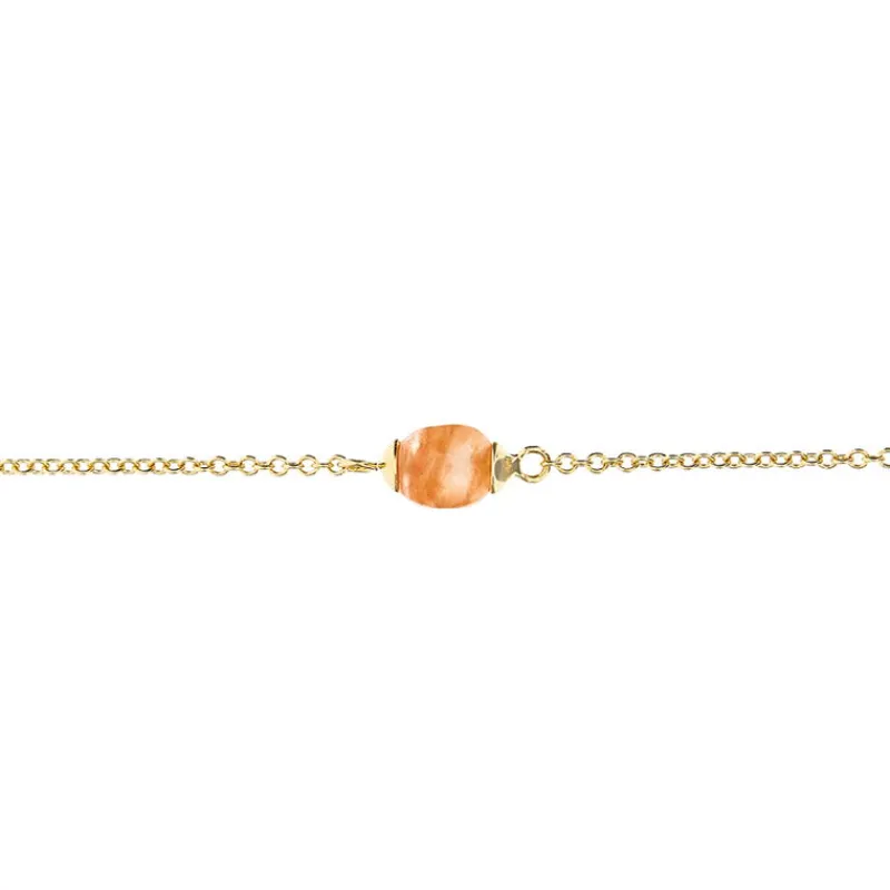 Nanis Anheng Med Kjede-Kjede, Amuleti Orange Aventurine
