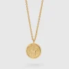 Tom Wood Halssmykker-Kjede, Coin Gold