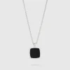 Tom Wood Halssmykker-Kjede, Cushion Onyx