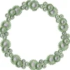 Georg Jensen Halssmykker I Gull-Kjede, Daisy Gronn