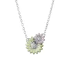 Georg Jensen Anheng Med Kjede-Kjede, Daisy Gronn Og Rosa