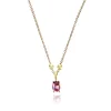 Nanis Anheng Med Kjede-Kjede, Dancing Tourmalines Rosa Turmalin
