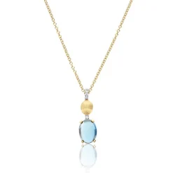 Nanis Anheng Med Kjede-Kjede, Dancing Tourmalines London Bla Topas