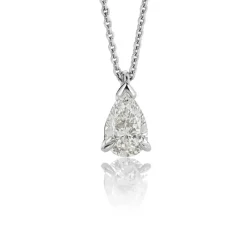 David-Andersen Anheng Med Kjede-Kjede, Diamant (1,00 Ct)