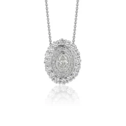 David-Andersen Kun Anheng-Kjede, Diamanter (2,2 Ct)
