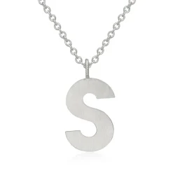 Dulong Halssmykker I Sølv-Kjede, Letter S