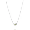 Efva Attling Anheng Med Kjede-Kjede, Love Bead Green Quartz