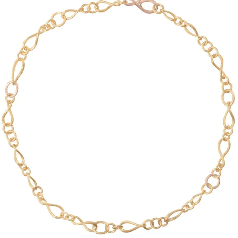 Ole Lynggaard Copenhagen Halssmykker I Gull-Kjede, Love Collier Lite