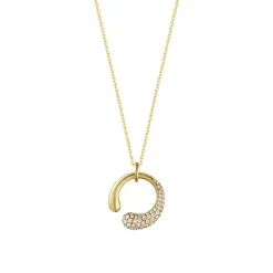 Georg Jensen Anheng Med Kjede-Kjede, Mercy 0,33 Ct
