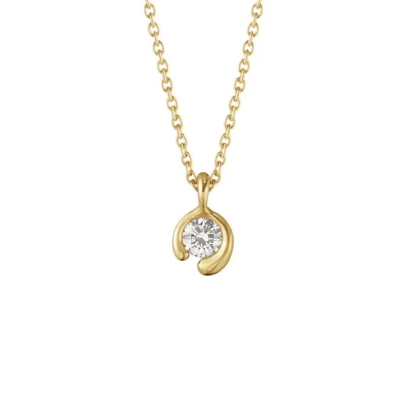 Georg Jensen Anheng Med Kjede-Kjede, Mercy 0,10 Ct