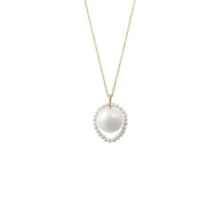 Sophie Bille Brahe Halssmykker Med Perle-Kjede, Soleil Perle